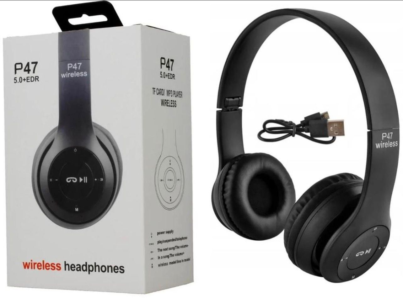 Wireless Stereo Headphones Bluetooth 4.2-5.0 Black White Green Blue Red