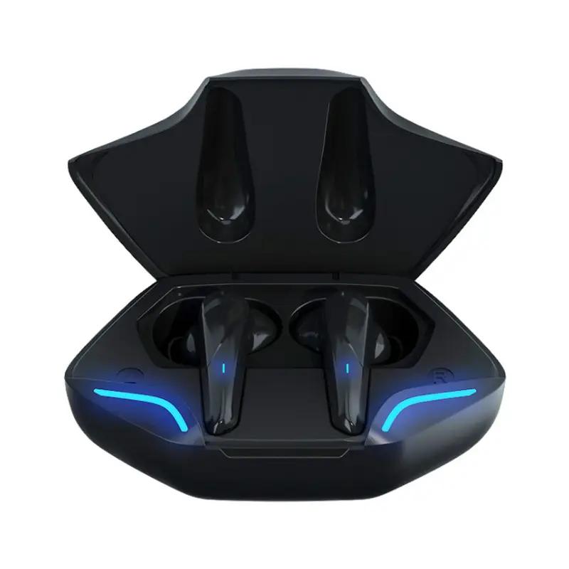 Wireless Bluetooth Headset with RGB Light & Charging Case