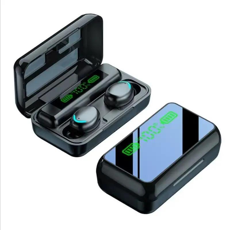 Wireless Bluetooth Headset with RGB Light & Charging Case
